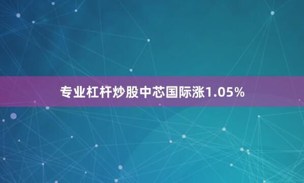 专业杠杆炒股中芯国际涨1.05%